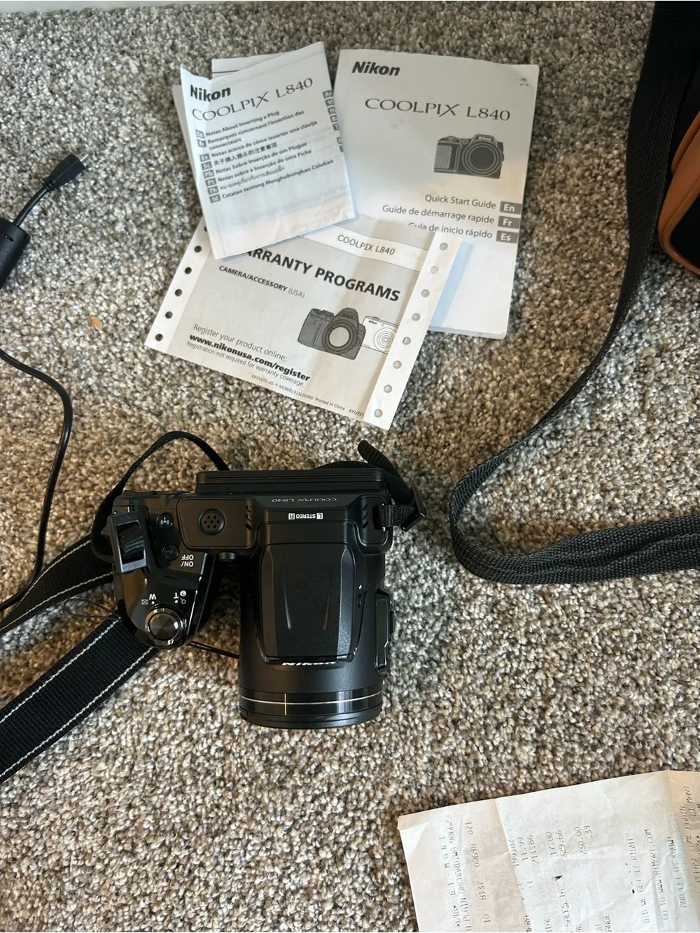 Nikon have receipt